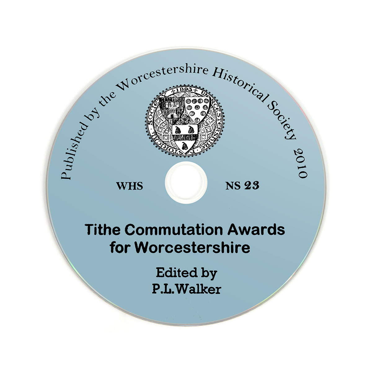 Tithe Apportionments of Worcestershire, 1837-1851 (CD-ROM) - WHS