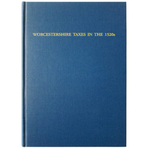 Worcestershire Historical Society - Books
